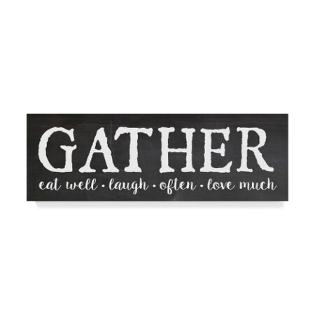 Trademark Fine Art Erin Clark 'Gather' Canvas Art, 6x19 ALI22641-C619GG